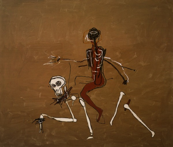 Riding with Death by Jean Michel Basquiat. 